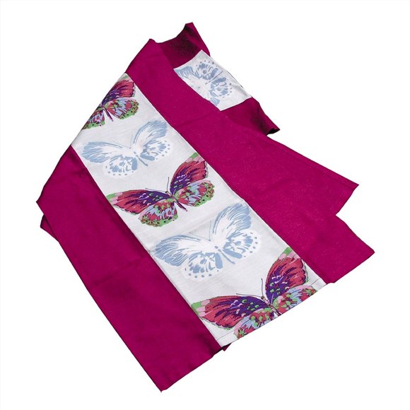 NWT Butterfly with Purple Sides Table Runner - Picture 2 of 2